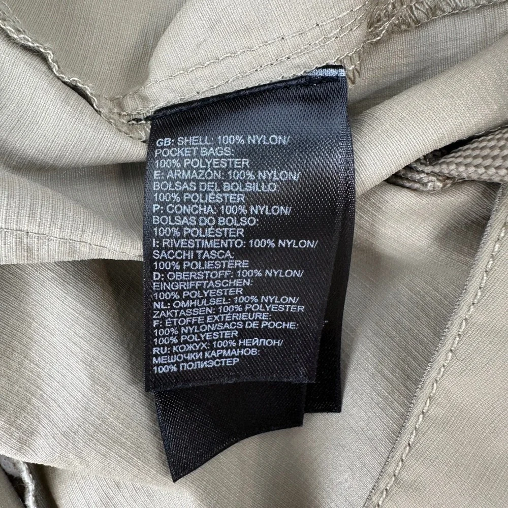 The North Face Mens Horizon 2.0 Convertible Hiking Pants Khaki Tan 36 NF0A2UNB